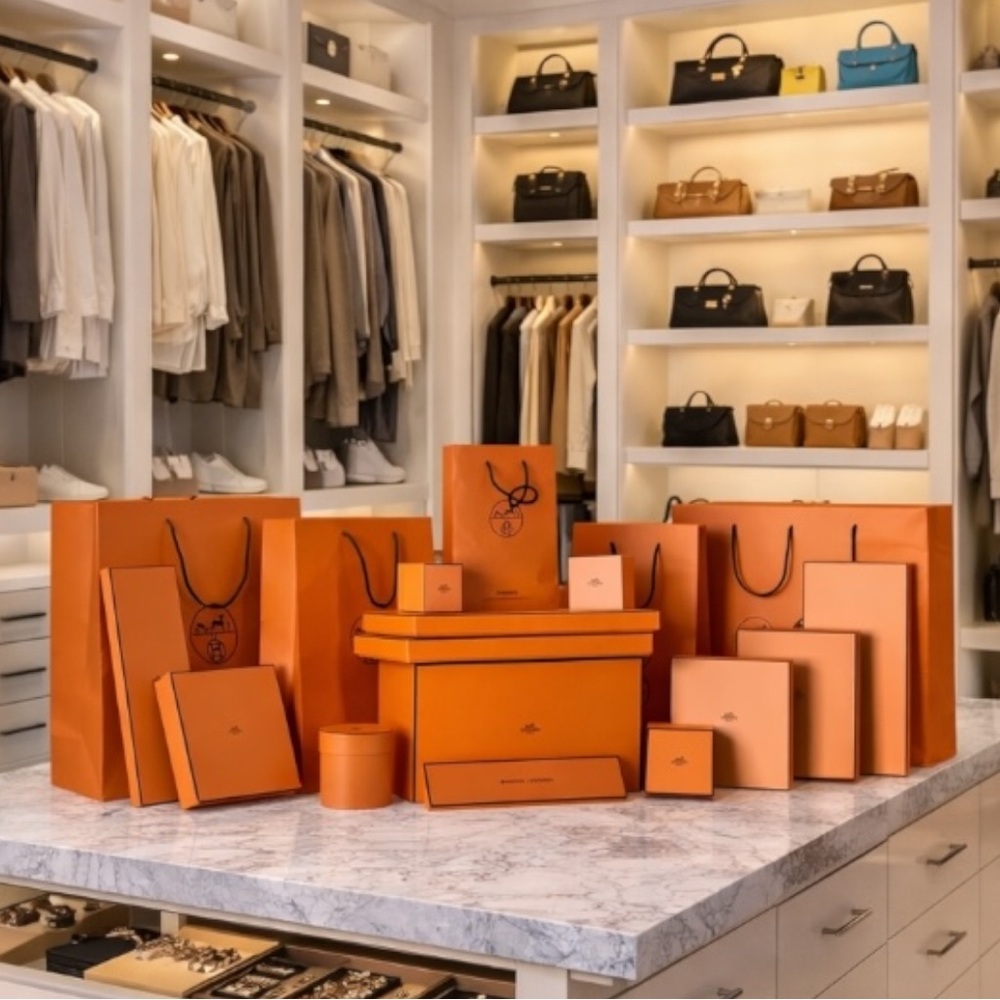 Hermès Boxes & Gift Bags Ribbon Small Medium Large - Picture 4 of 14